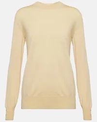 Jil Sander Pullover in lana Beige