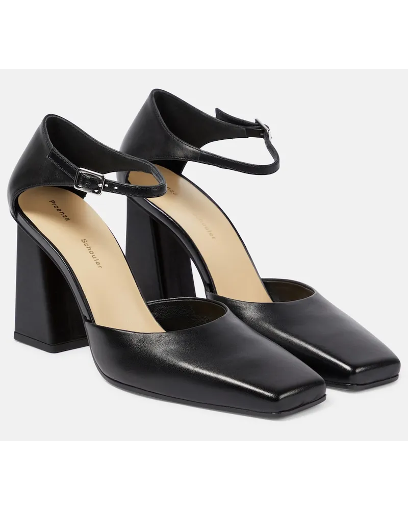 Proenza Schouler Pumps Quad in pelle Nero