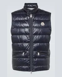 Moncler Piumino senza maniche Gui Blu