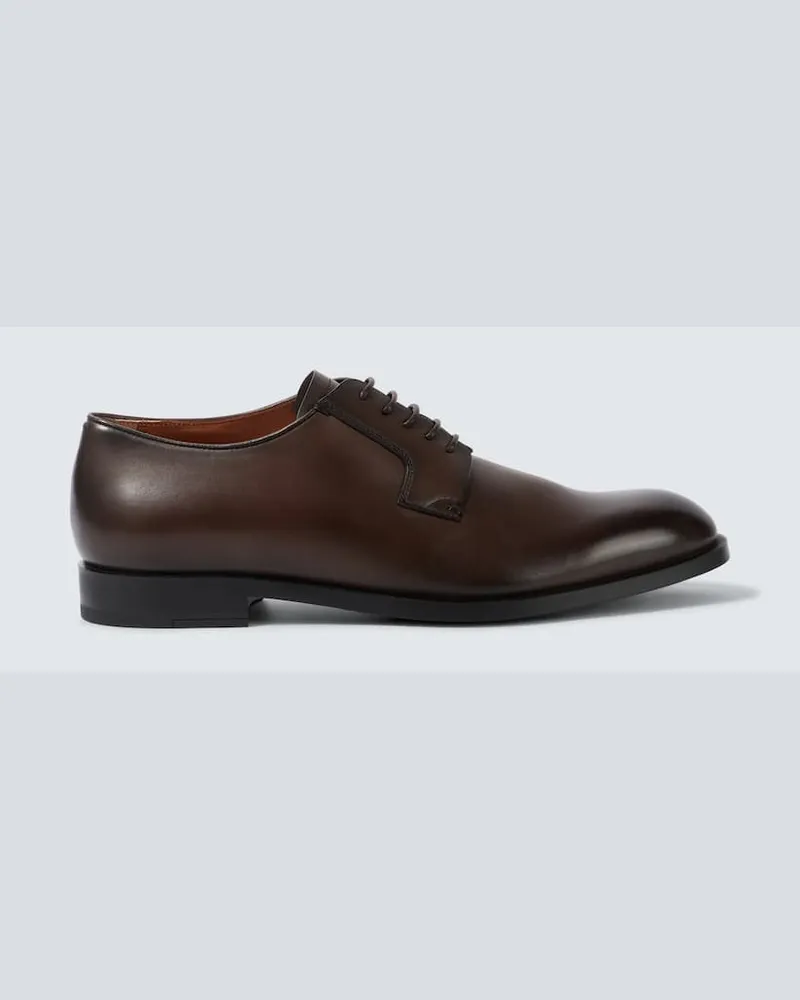 Ermenegildo Zegna Stringate New Classic in pelle Marrone