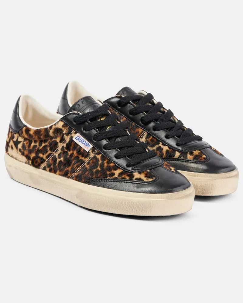 Golden Goose Sneakers Soul Star in pelle stampata Multicolore