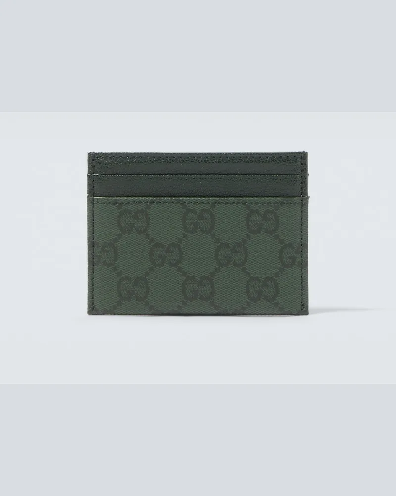 Gucci Portacarte Gucci Essence Classic GG in Canvas Verde