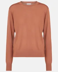 Dries van Noten Pullover in lana Arancione