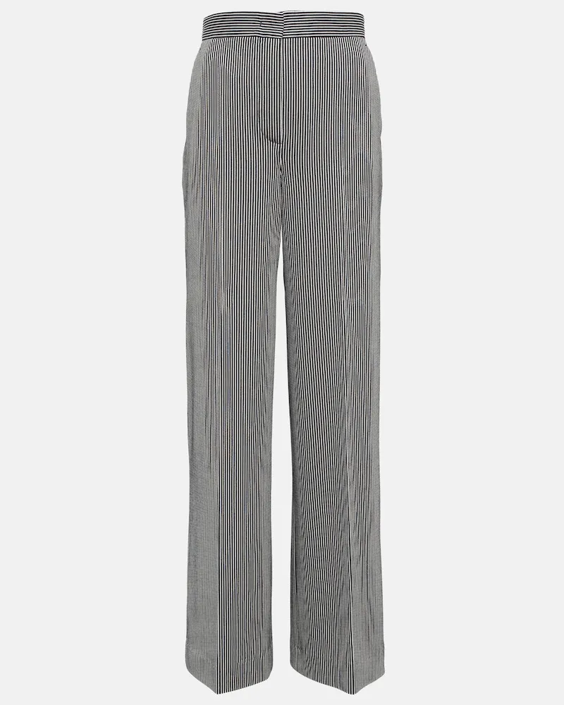 Max Mara Pantaloni Anfora a gamba larga Multicolore