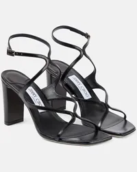 Jimmy Choo Sandali Azie 85 in pelle Nero