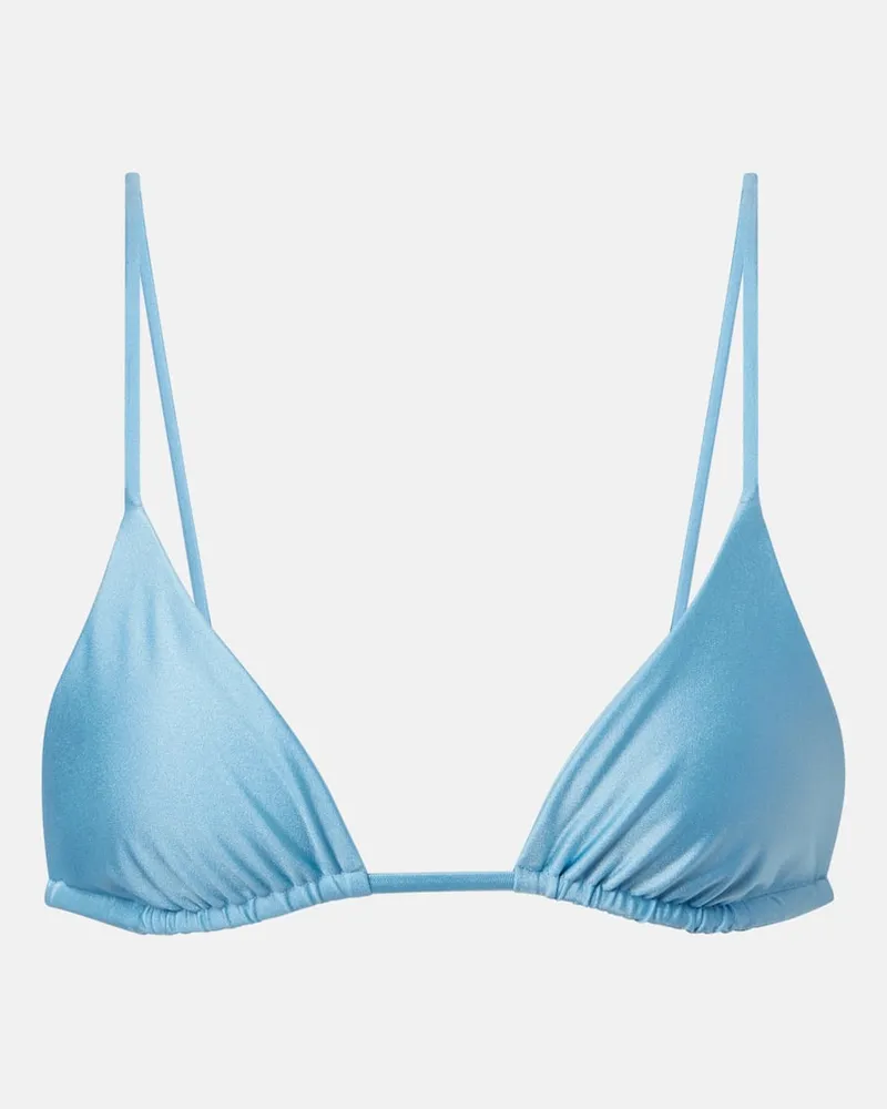 JADE SWIM Top bikini Via Blu