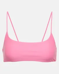 JADE SWIM Top bikini Muse Rosa