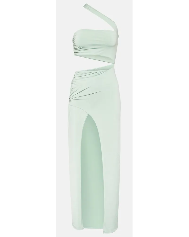 JADE SWIM Abito lungo Gava con cut-out Verde