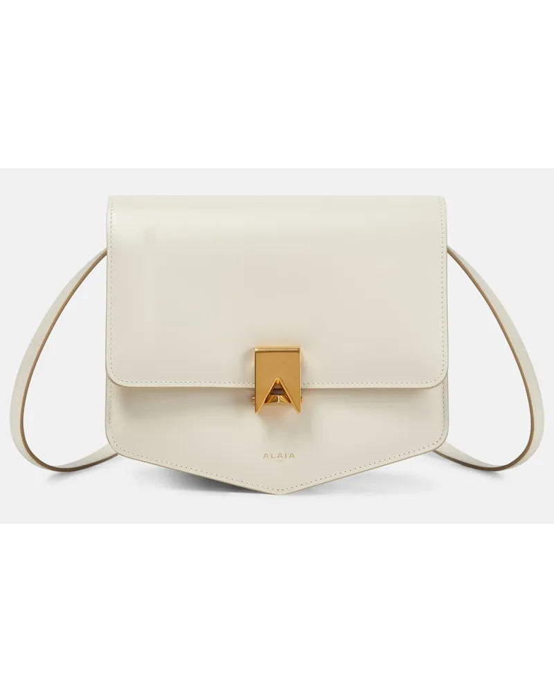 Alaïa AlaÃ¯a Borsa a spalla Le Papa in pelle Bianco