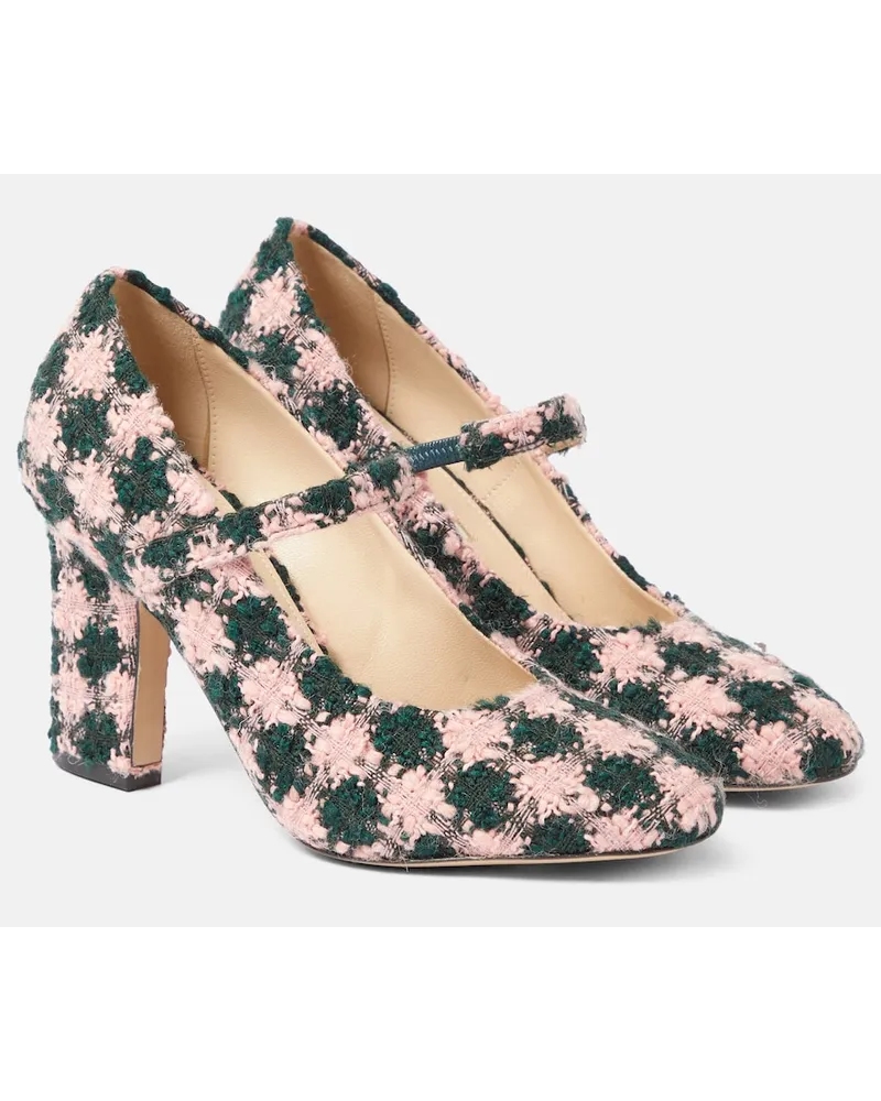 EMILIA WICKSTEAD Pumps Mary Jane Orelia in tweed Multicolore