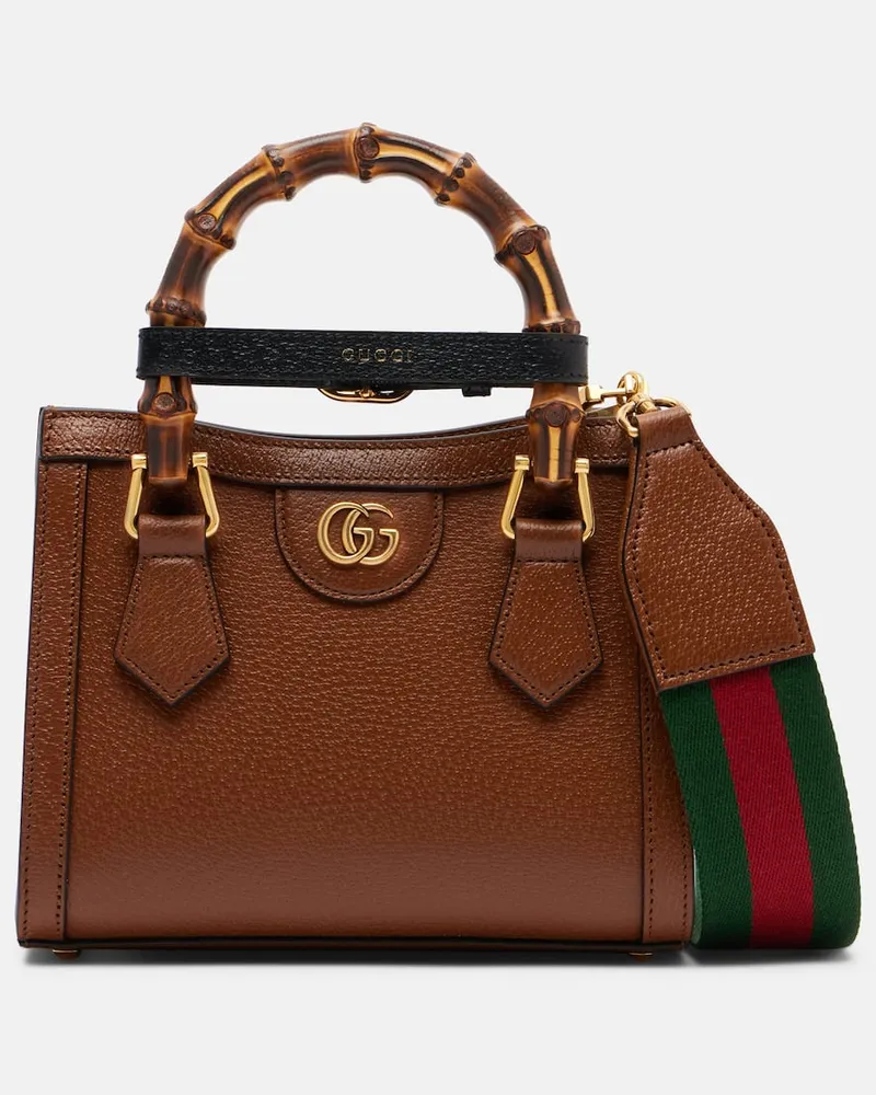 Gucci Borsa Gucci Diana Small in pelle Marrone