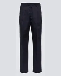 LARDINI Pantaloni chino in cotone Blu