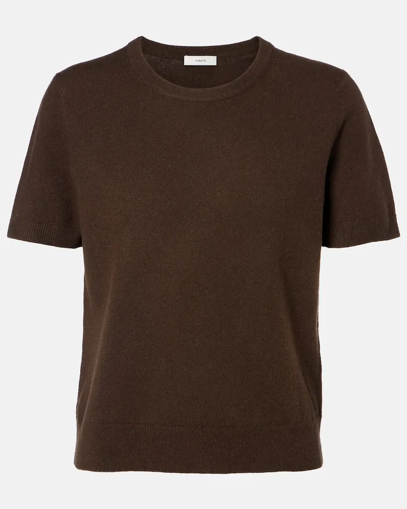 Vince Pullover in misto lana e cashmere Marrone