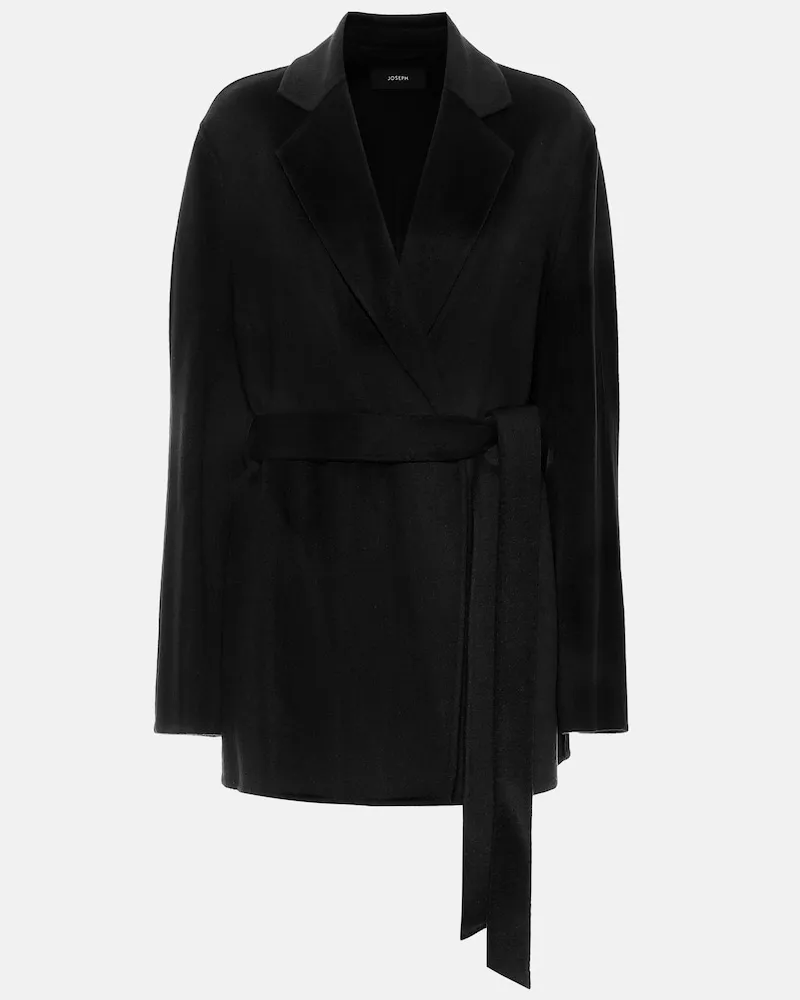 Joseph Giacca Cenda in lana e cashmere Nero