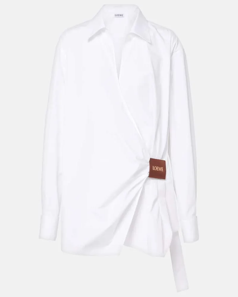 Loewe Camicia in cotone Bianco