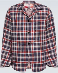 Junya Watanabe x Levi's - Camicia in lino a quadri Multicolore