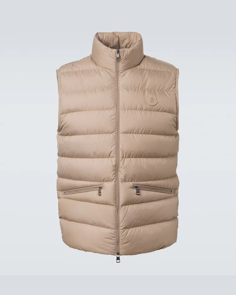 Moncler Piumino senza maniche Treompan Beige