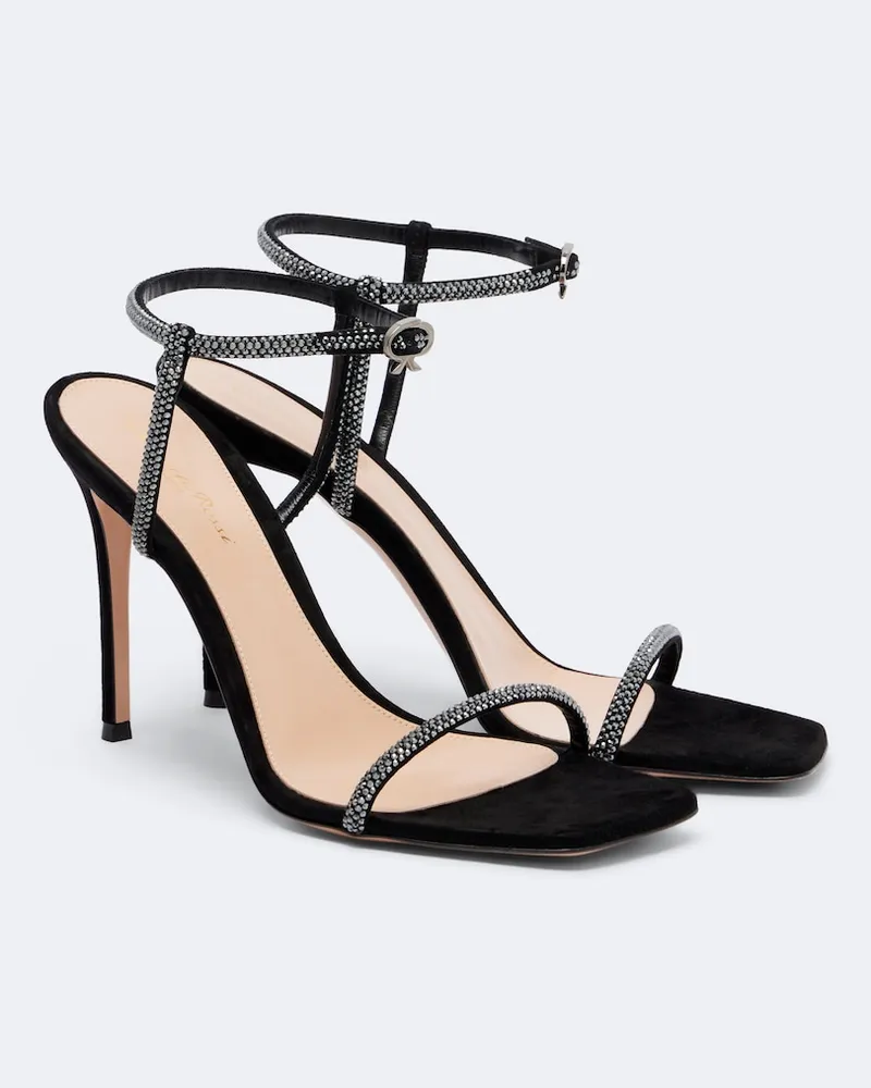 Gianvito Rossi Sandali in pelle Nero