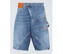 Shorts Twisted di jeans a vita bassa