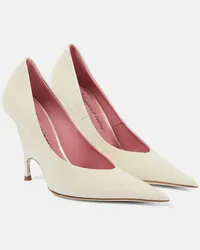 Blumarine Pumps Godiva in vernice Bianco