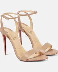 Christian Louboutin Sandali Loubigirl in pelle Beige