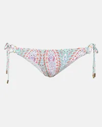 Melissa Odabash Slip bikini Tortola con stampa paisley Multicolore