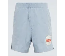 Shorts in misto cotone con logo