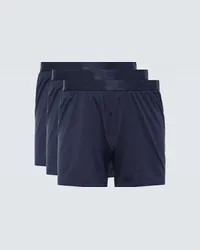 CDLP Set di tre boxer Blu