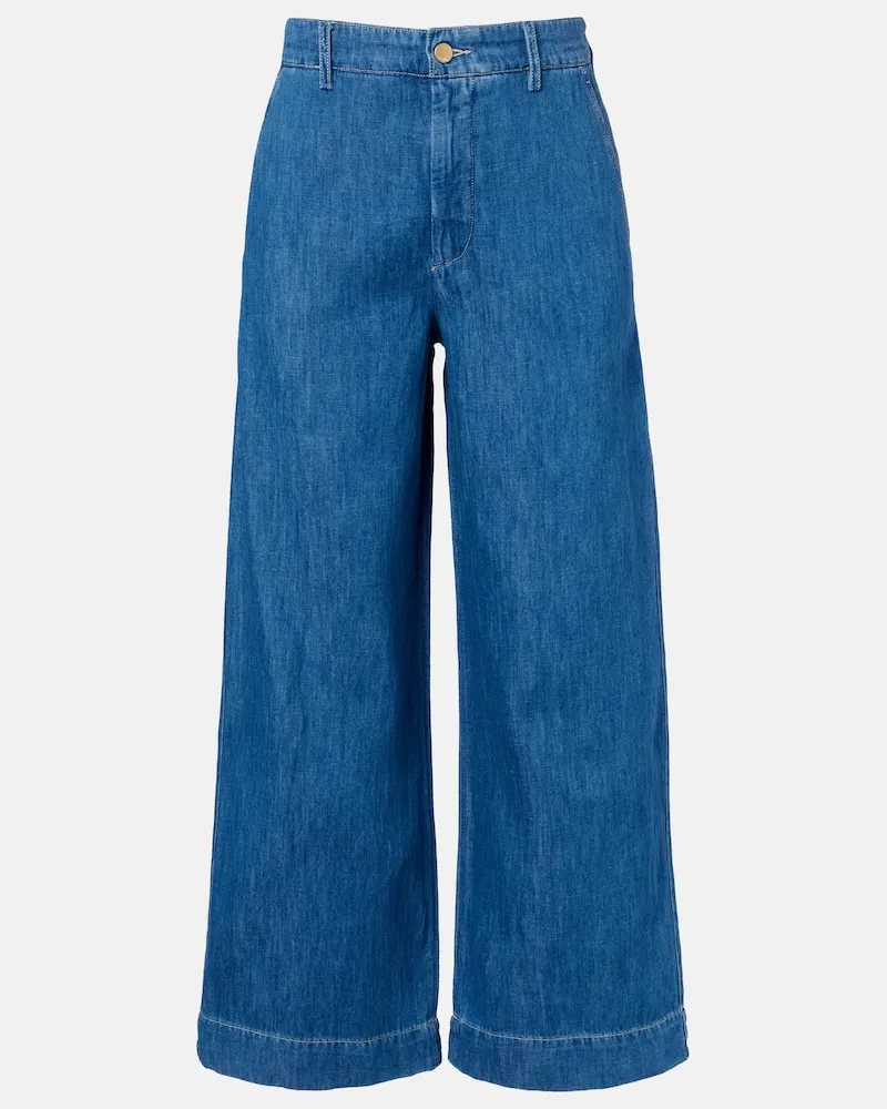 Max Mara Jeans Astice a gamba larga Blu
