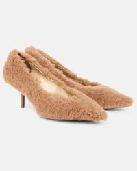 Max Mara Pumps in teddy Marrone