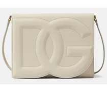 Dolce & Gabbana Borsa a tracolla DG Small in pelle Beige