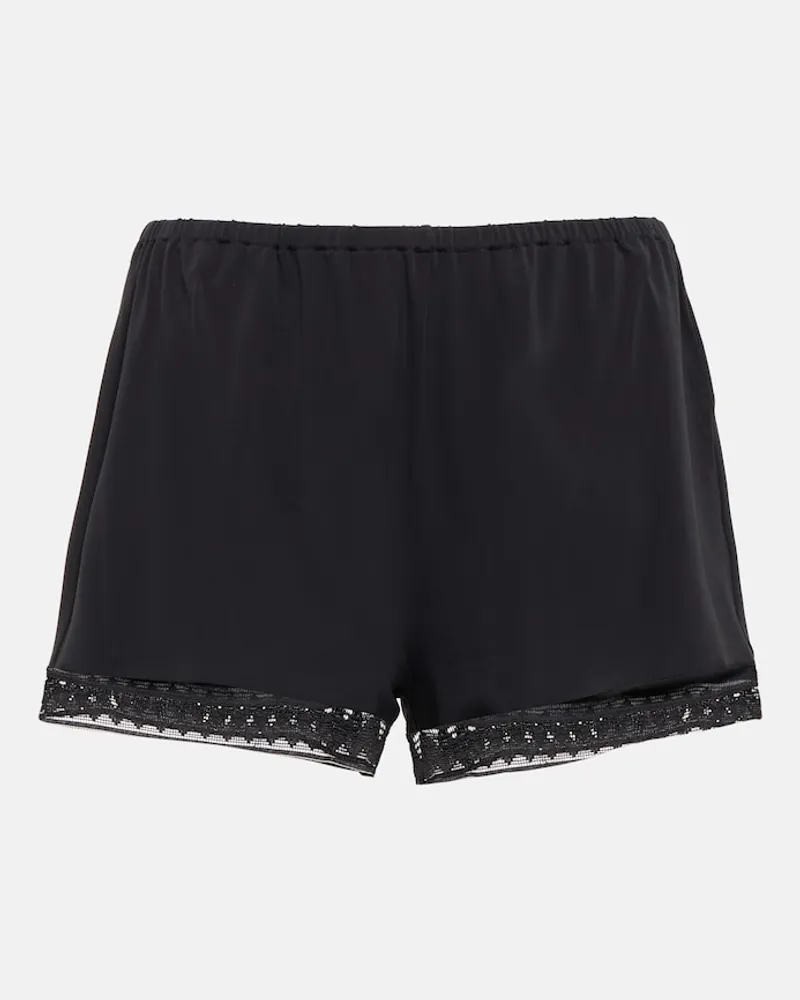 Eres Shorts Sylvie con pizzo Nero