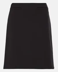 SPORTMAX Minigonna Luigia in lana vergine Nero