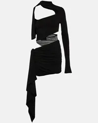 Thierry Mugler Miniabito con cut-out Nero