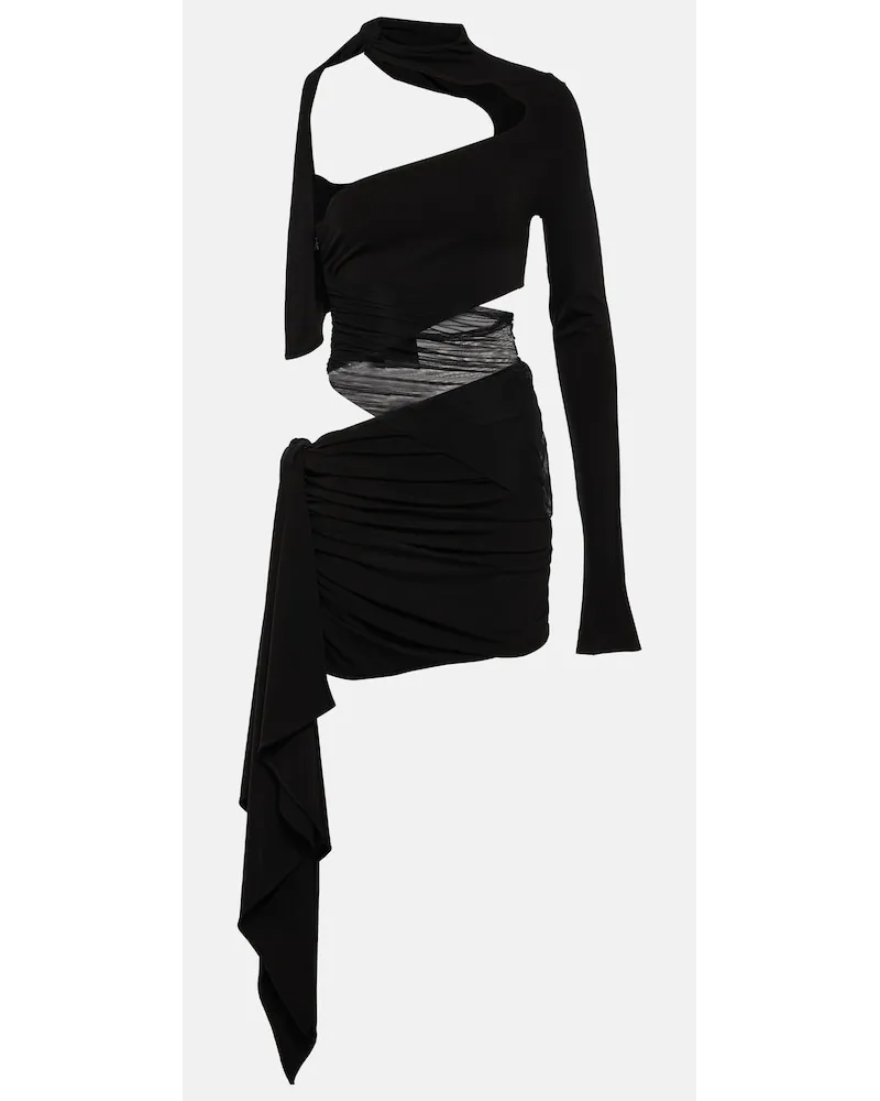 Thierry Mugler Miniabito con cut-out Nero