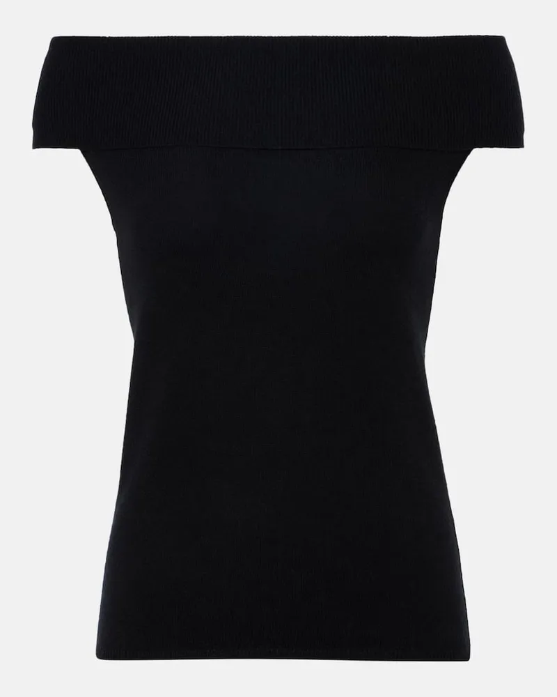 Jardin des Orangers Pullover in lana e cashmere Nero