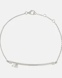 Repossi Bracciale Serti Sur Vide in oro bianco 18kt con diamante Argento