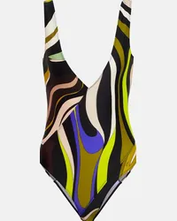 Emilio Pucci Costume intero Marmo Multicolore