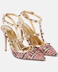 Valentino Garavani Pumps Rockstud in tweed Multicolore