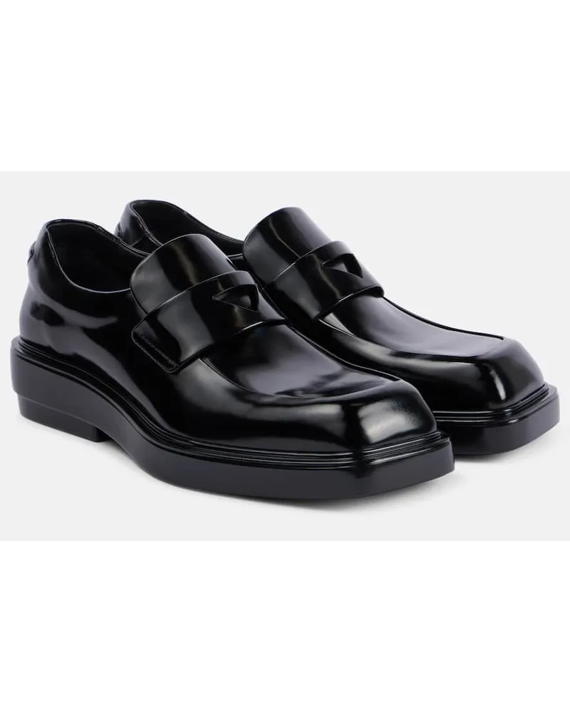 Prada Mocassini in pelle Nero