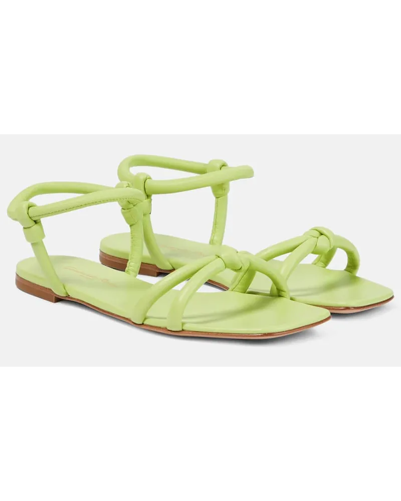 Gianvito Rossi Sandali Juno 05 in pelle Verde