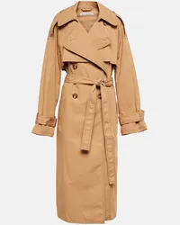 Acne Studios Trench Ovvie in cotone Beige