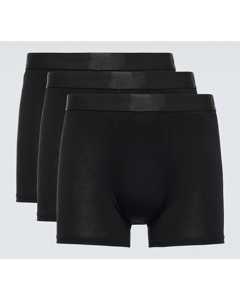 CDLP Set di tre boxer Nero
