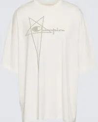 Rick Owens x Champion® - T-shirt in cotone Bianco