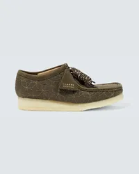 Clarks Scarpe Wallabee con ricamo Verde