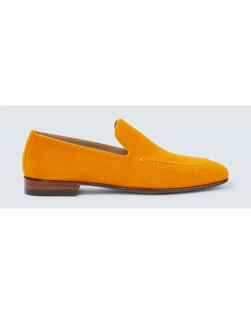Manolo Blahnik Mocassini Truro in suede Giallo