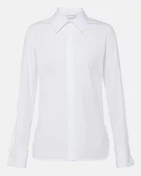 Max Mara Camicia Knut in popeline di misto cotone Bianco