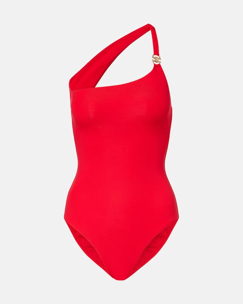 Melissa Odabash Costume intero Seychelles Rosso