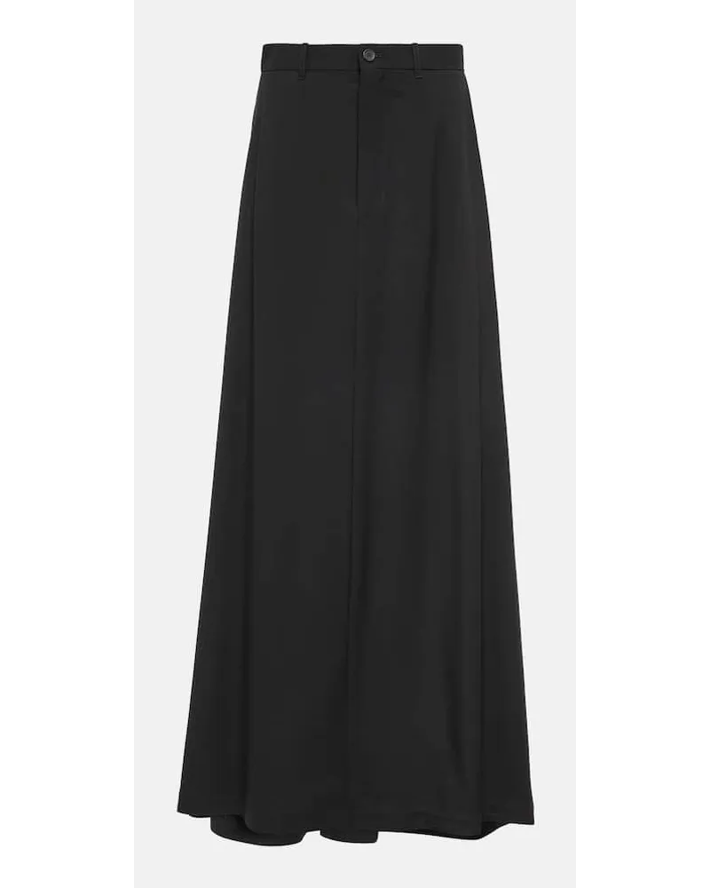 Balenciaga Pantaloni oversize in lana Nero