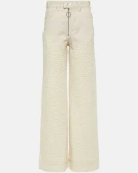 CORDOVA Pantaloni regular Kozzy a vita alta Beige